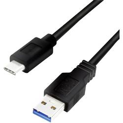 LogiLink USB kabel USB 3.2 Gen1 USB-A zástrčka, USB-C ® zástrčka 1.50 m vícebarevná CU0169