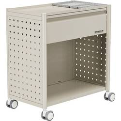 SpeaKa Professional Kontejnery na kolečkách světle hnědá (š x v x h) 30 x 54.5 x 50 cm Počet zásuvek: 1 SP-13660888 SP-MCT03-03 1 ks
