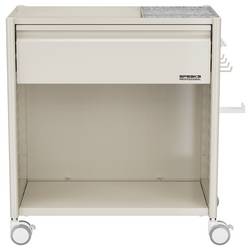 SpeaKa Professional Kontejnery na kolečkách světle hnědá (š x v x h) 30 x 54.5 x 50 cm Počet zásuvek: 1 SP-13660888 SP-MCT03-03 1 ks