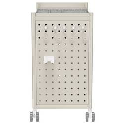 SpeaKa Professional Kontejnery na kolečkách světle hnědá (š x v x h) 30 x 54.5 x 50 cm Počet zásuvek: 1 SP-13660888 SP-MCT03-03 1 ks