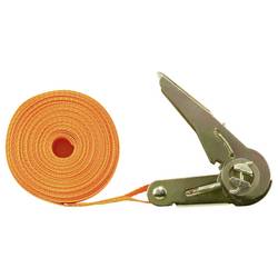 TOOLCRAFT TO-10246098 Přivazovací únosnost napřímo (LC)=350 daN (d x š) 6 m x 25 mm přezka se zubatým páskem EN 12195-2
