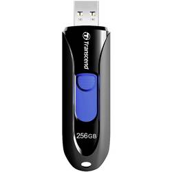 Transcend JetFlash® 790 USB flash disk 256 GB černá, modrá TS256GJF790K USB 3.1