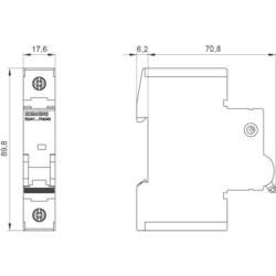 Siemens 5SJ41107HG40 5SJ4110-7HG40 elektrický jistič 10 A 230 V, 400 V