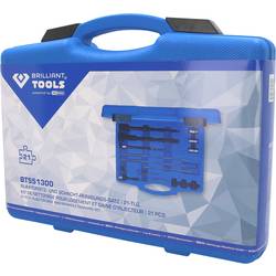 Brilliant Tools BT551300 Sada pro čištění vstřikovačů a přihrádky, 21 ks