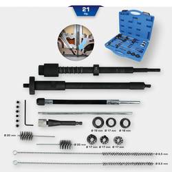 Brilliant Tools BT551300 Sada pro čištění vstřikovačů a přihrádky, 21 ks