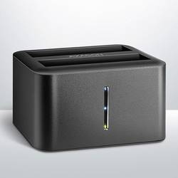 AXAGON ADSA-D25 USB 3.2 (Gen 1x1) SATA 6 Gb/s dokovací stanice pro pevný disk 2.5 palec s funkcí klonování