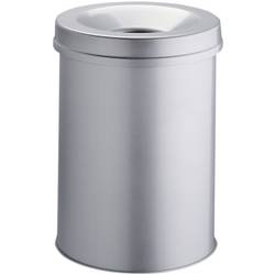 Durable Safe 330610 odpadkový koš 30 l (Ø x v) 31.5 cm x 49.2 cm kov šedá 1 ks