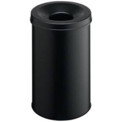Durable Safe 330601 odpadkový koš 30 l (Ø x v) 31.5 cm x 49.2 cm kov černá 1 ks