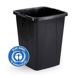 Durable Durabin Eco 90 1800505221 odpadkový koš, 90 l, plast, (š x v x h) 520 x 610 x 490 mm, černá, 1 ks