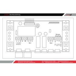 Schabus GX-D250, 300253 semafor CO2 / snímač kvality vzduchu s interním senzorem 230 V, detekce oxidu uhličitého (CO2)