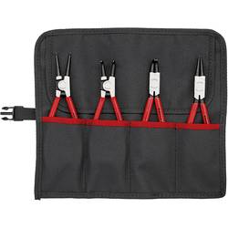 Knipex 00 19 56 kleště na pojistné kroužky, sada Vhodné pro (kleště na pojistné kroužky) vnější a vnitřní kroužky 19-60 mm 19-60 mm Tvar hrotu rovný, zahnutý o