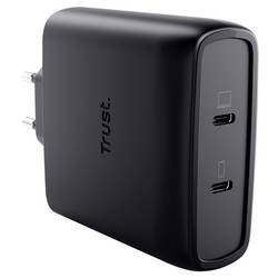 Trust Maxo USB nabíječka, GaN, 100 W, černá