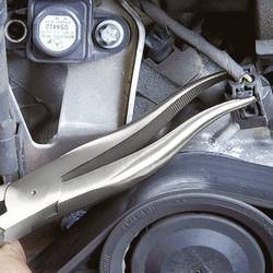 Knipex 38 31 200 pro elektroniku a jemnou mechaniku ploché jehlové kleště rovné vanadová elektrikářská ocel 200 mm