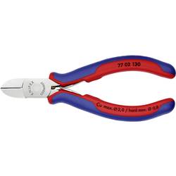 Knipex 77 02 130 pro elektroniku a jemnou mechaniku boční štípací kleště s fazetou 130 mm