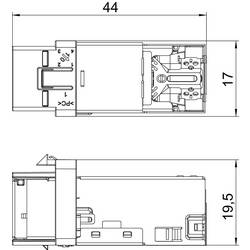 OBO Bettermann ASM-C6A G RJ45 vestavný modul CAT 6A