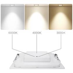Heitronic 501381 Le Mans LED vestavné svítidlo, LED, 12 W, bílá