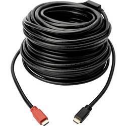 Digitus HDMI kabel Zástrčka HDMI-A, Zástrčka HDMI-A 30.00 m černá AK-330105-300-S pozlacené kontakty HDMI kabel