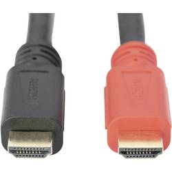 Digitus HDMI kabel Zástrčka HDMI-A, Zástrčka HDMI-A 30.00 m černá AK-330105-300-S pozlacené kontakty HDMI kabel