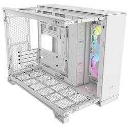 Corsair 2500X midi tower PC skříň bílá boční okno