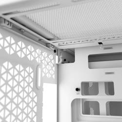 Corsair 2500X midi tower PC skříň bílá boční okno