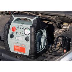 HP Autozubehör systém pro rychlé startování auta 7 in1 Power Pack 900A, 20717, max. startovací proud 400 A, 2x výstup 12 V, indikátor stavu nabití, kovové