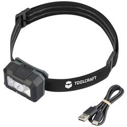TOOLCRAFT TO-9664731 čelovka, akumulátory Li-Ion, 400 lm, 30 h, TO-9664731