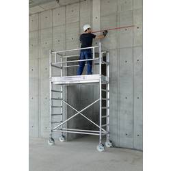 MUNK Günzburger Steigtechnik 154945 hliník lešení na kolečkách Montáž bez nářadí max.prac. výška: 11.5 m