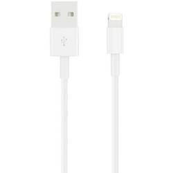 Apple USB kabel poškozený/chybějící obal USB 2.0 USB-A zástrčka, Apple Lightning konektor 2.00 m bílá pozlacené kontakty MD819ZM/A (B)