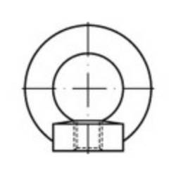 TOOLCRAFT TO-5381592 závěsná oka M12 DIN 582 ocel pozinkováno žárem 10 ks