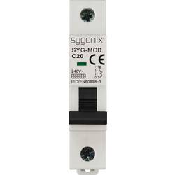 Sygonix SY-6440984 SYG-MCB 1P/C20/6KA elektrický jistič 1pólový 20 A 240 V/AC