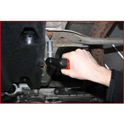 KS Tools 515.5510 Pneumatická přepínací ráčna vnější čtyřhran 3/8 (10 mm) 6.3 bar