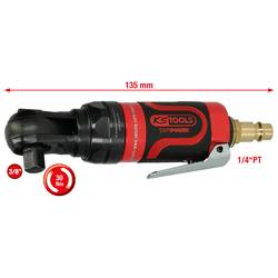 KS Tools 515.5510 Pneumatická přepínací ráčna vnější čtyřhran 3/8 (10 mm) 6.3 bar