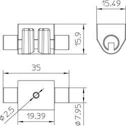 OBO Bettermann 5218882 165 MBG UH montážní příslušenství 25 ks