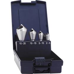 Exact HSSE Querlochsenkersatz 90° 10-27,5mm plus6 05426 sada záhlubníku příčných děr 4dílná 5 mm, 10 mm, 15 mm, 20 mm HSS-E válcová stopka 1 sada
