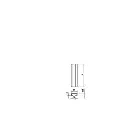 OBO Bettermann 1109022 Profilová lišta (d x š x v) 2000 x 27 x 12.5 mm 1 ks
