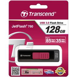 Transcend JetFlash® 760 USB flash disk 128 GB černá TS128GJF760 USB 3.2 (Gen 1x1)