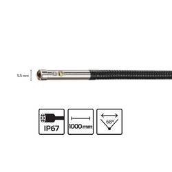 VOLTCRAFT BS-27+IP WIFI endoskop Ø sondy: 5.5 mm Délka sondy: 1 m