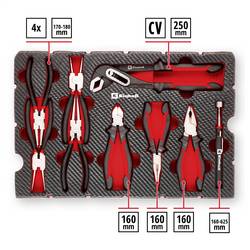 Einhell Zangen-Set 9-tlg.Einleger Pad, 370522 vložka