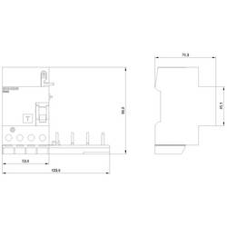 Siemens 5SM23426 5SM2342-6 proudový chránič A 40 A 0.03 A 400 V
