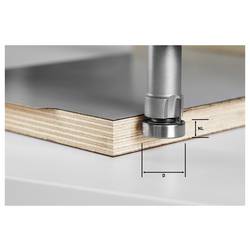 Festool 490565 zarovnávací fréza, tvrdokov, Délka 8 mm, Vnější Ø 22 mm, Pracovní délka 8 mm