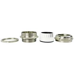 TRU COMPONENTS TC-10302856 kabelová průchodka M50 mosaz (poniklovaná) kov 1 ks