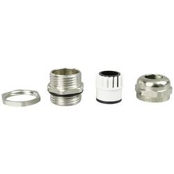 TRU COMPONENTS TC-10302876 kabelová průchodka PG11 mosaz (poniklovaná) kov 1 ks