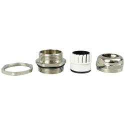 TRU COMPONENTS TC-10302844 kabelová průchodka M30 mosaz (poniklovaná) kov 1 ks