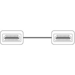 SpeaKa Professional HDMI kabel Zástrčka HDMI-A, Zástrčka HDMI-A 1.50 m černá SP-7869884 4K UHD, Audio Return Channel, pozlacené kontakty HDMI kabel