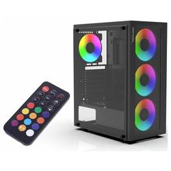 INCA EMG-15XN midi tower PC skříň černá