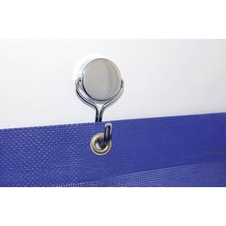 Maul neodymový magnet MAUL (Ø x v) 38.5 mm x 55 mm kulatý, s hákem stříbrná 1 ks 6155696