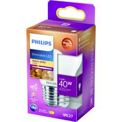 Philips LED 871951432449700 LED Energetická třída (EEK2021) D (A - G) E27 kapkový tvar 3.4 W = 40 W teplá bílá (Ø x v) 45 mm x 78 mm stmívatelné (Dim to warm)