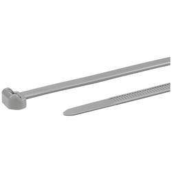 HellermannTyton 118-05078, T50ROS-PA46-GY (500), stahovací pásky, 4.60 mm, 200 mm, šedá, 500 ks