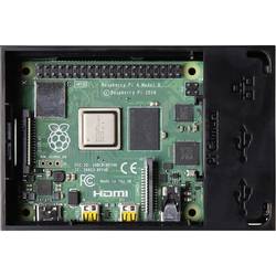 4B MFG Black SBC skříň Vhodné pro (vývojové sady): Raspberry Pi® černá
