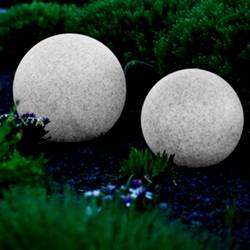 MegaLight D3835 SHINING STONE 38 venkovní dekorativní osvětlení E27 šedobílá, imitace kamene